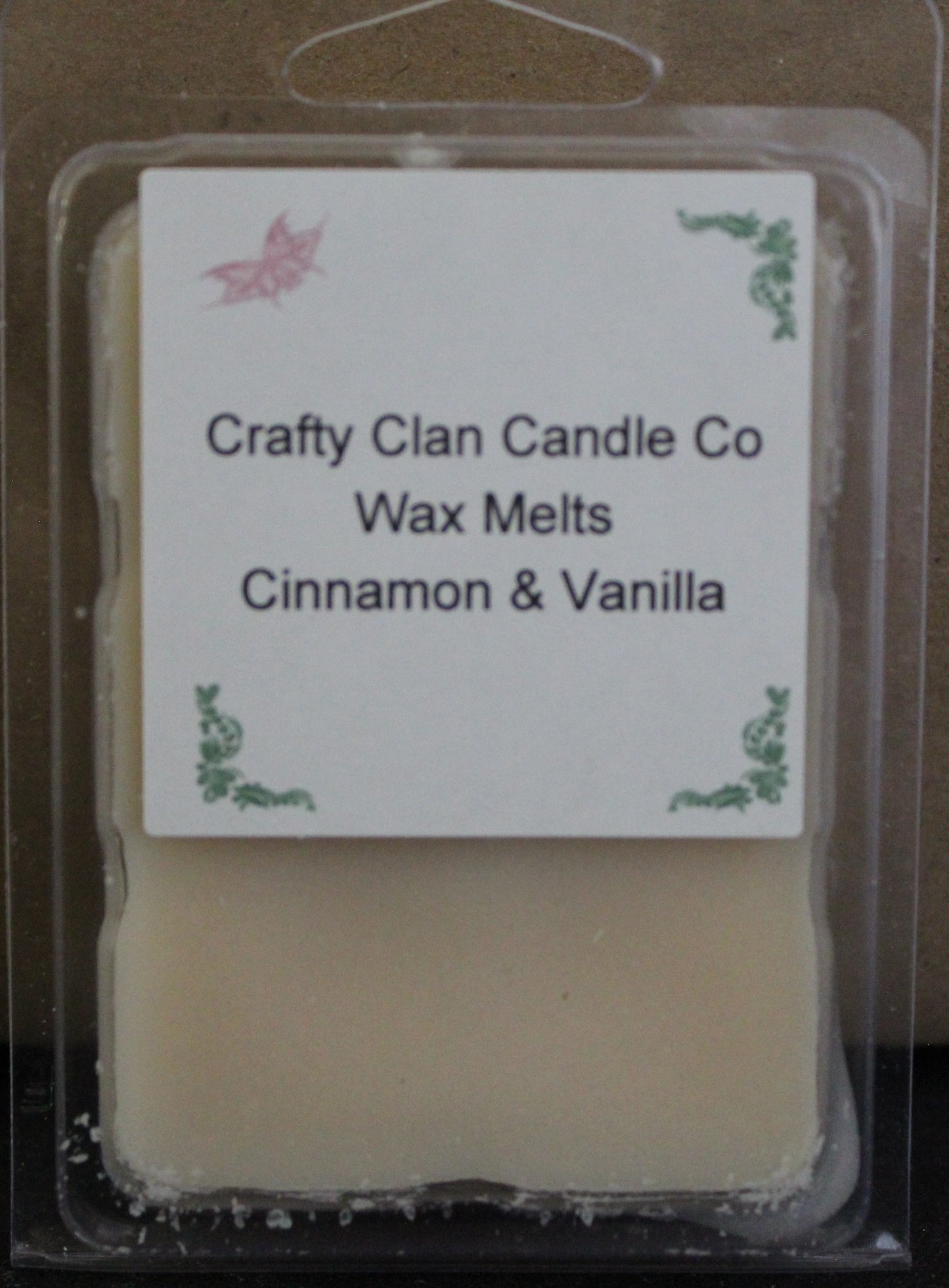 Cinnamon and Vanilla Wax Melt